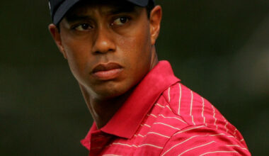 Tiger Woods popiersie